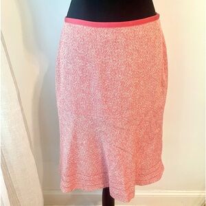 ANN TAYLOR Pink Wool Skirt | Office Attire || Corporate Attire | Work Clothes